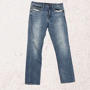 Lucky Brand Blue Straight Jeans with Classic Cut